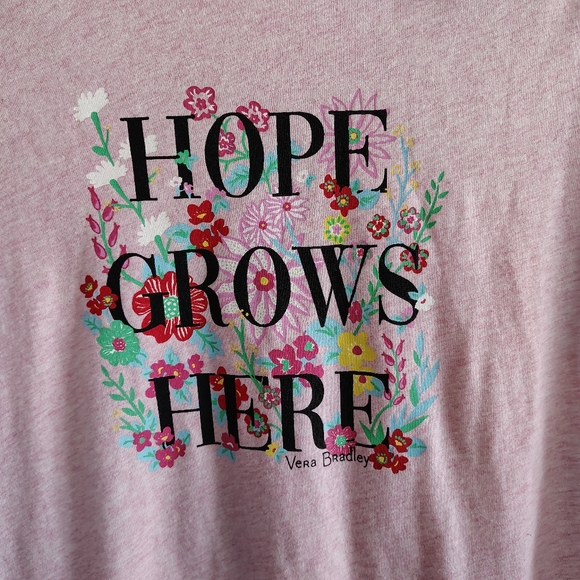 Vera Bradley Tops - Vera Bradley Pink Graphic Tee S